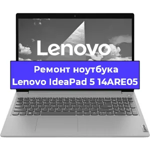 Чистка от пыли и замена термопасты на ноутбуке Lenovo IdeaPad 5 14ARE05 в Краснодаре
